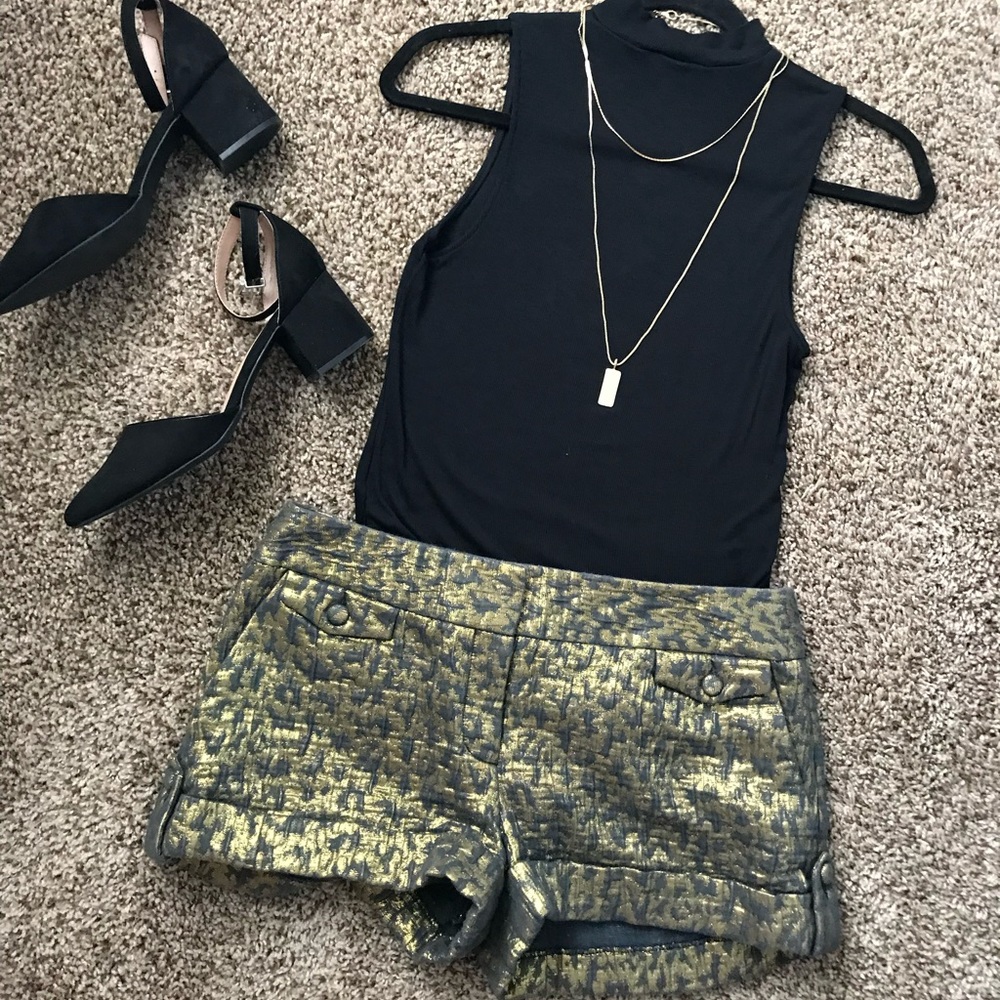 Gold express shorts!